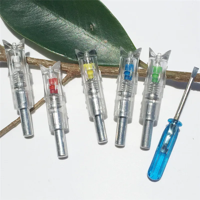

3/6pcs Archery Lighted Crossbow Arrow Nock Bow String Activated LED Arrow Nock For ID7.6mm Arrow