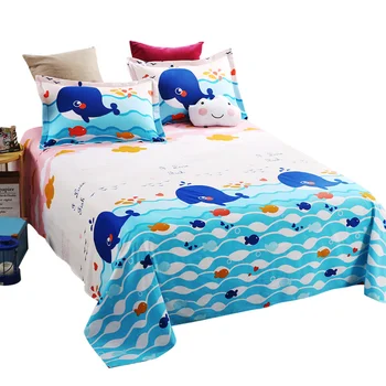 

Flat Sheet Child (Queen, Printed) Cotton Soft, Breathable, Iron Easy, Wrinkle, Fade and Stain Resistant ,Sheets Sold Separately