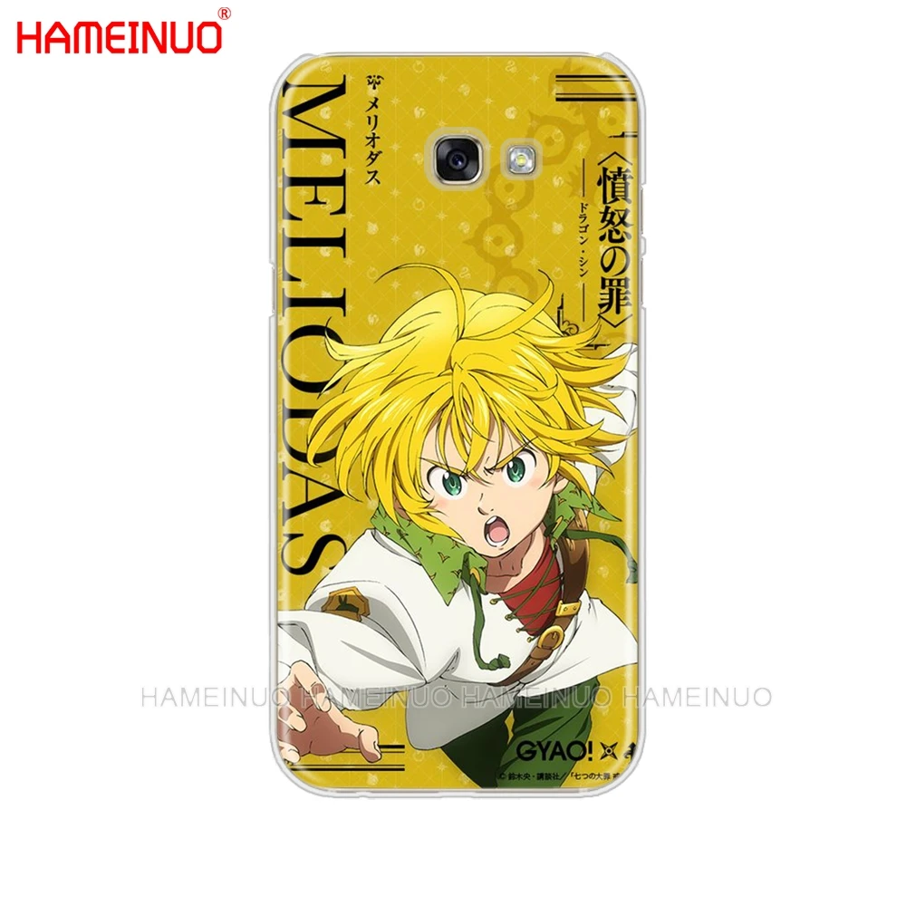HAMEINUO Nanatsu no Taizai 7 чехол для сотового телефона Samsung Galaxy A3 A310 A5 A510 A7 A8 A9 2016 2017