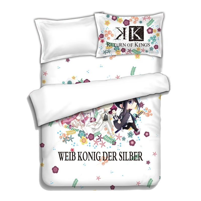 Japanese Anime K Bed sheets Bedding Sheet Bedding Sets Quilt Cover