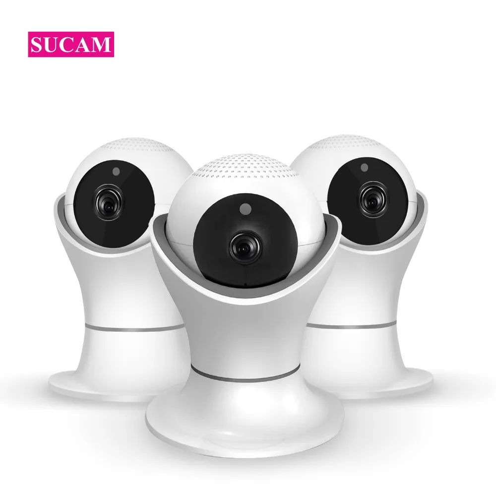 SUCAM 3D Navigation WIFI PTZ IP Camera 1080P 360 Degree Angle Mobile View Remote Monitor Two