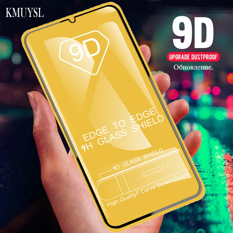 

9D Tempered Glass For Samsung Galaxy A50 A40 A30 A20 A10 A90 A70 2019 Screen Protector On For Samsung A7 2018 S10E M10 M20 M30