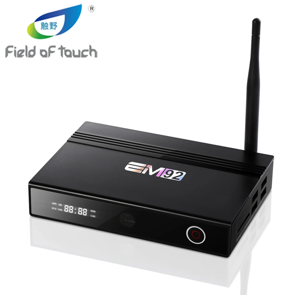 EM92 Android 6.0 ТВ Box Amlogic S912 Восьмиядерный 2 ГБ 16 Bluetooth 4.0 двойной канала Wi Fi HDMI 4 К HD Умные