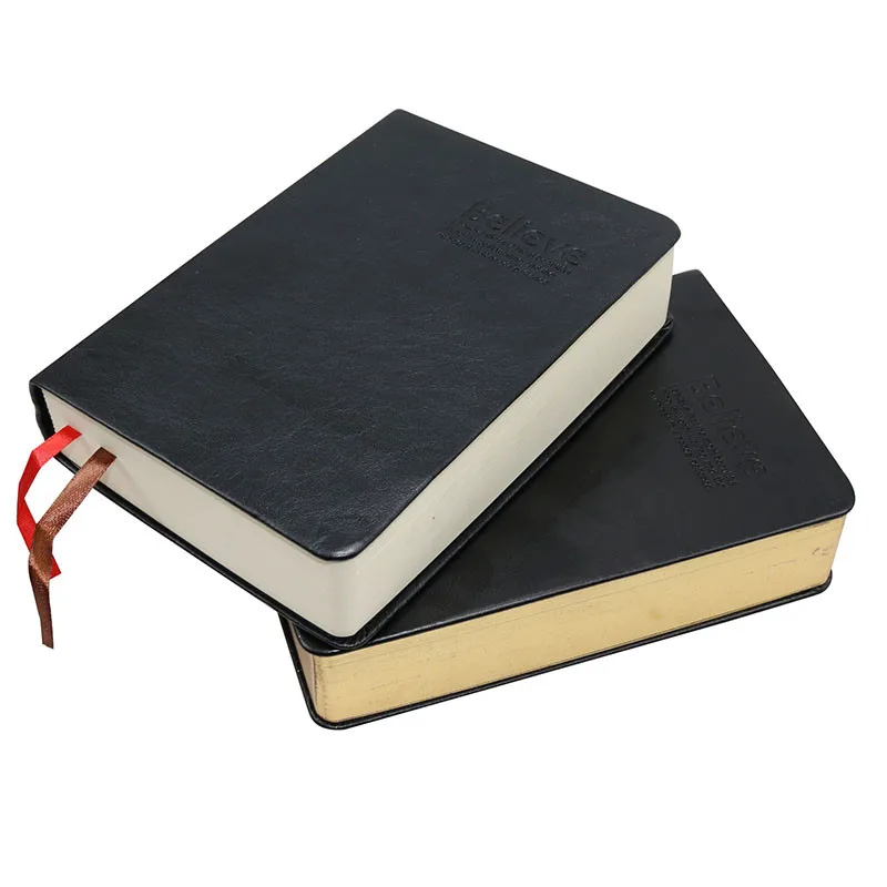 Caderno de Papel Grosso do Vintage Bloco de Notas de Couro Artigos de Papelaria Bíblia Livro Diário Zakka Diários Agenda Planejador Escola Escritório Suprimentos