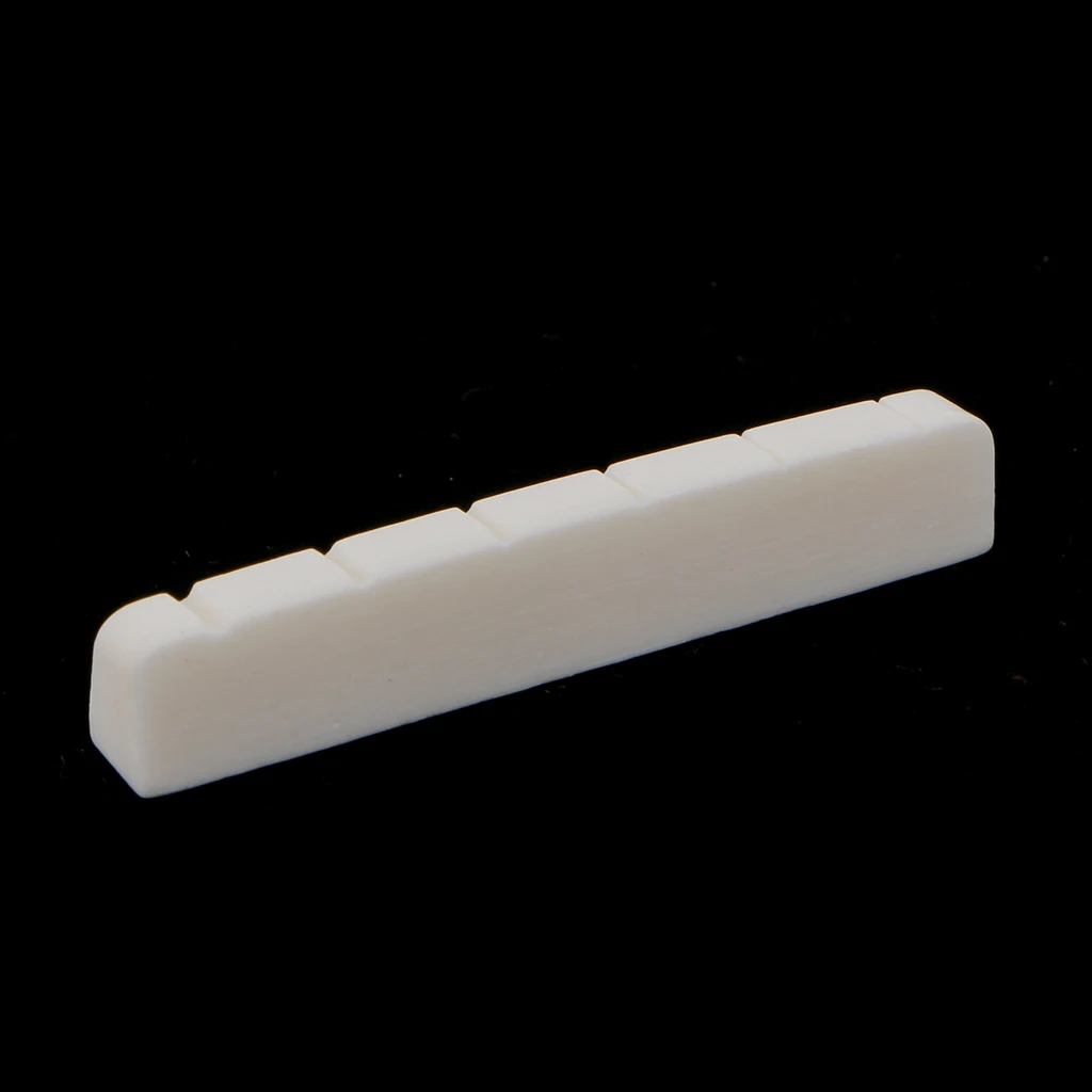 2pcs Portable Bone Nut Part For Les Paul LP 6 String Electric Guitar 43mm Stringed Instruments Guitar Parts & Accessories
