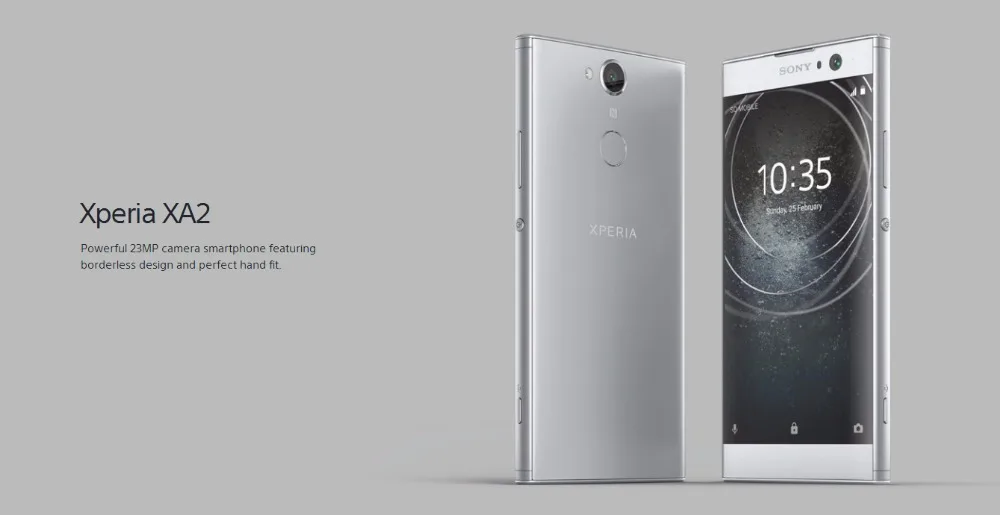Разблокированный мобильный телефон sony Xperia XA2, четыре ядра, 5,2 дюймов, 3 ГБ ОЗУ, 32 Гб ПЗУ, камера МП, 4G LTE, одна SIM карта, XA2, Smatphone
