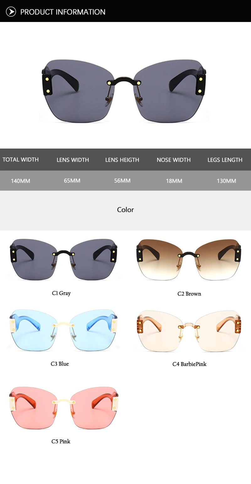 2018 New Cat Eye Goggle Sunglasses (21)