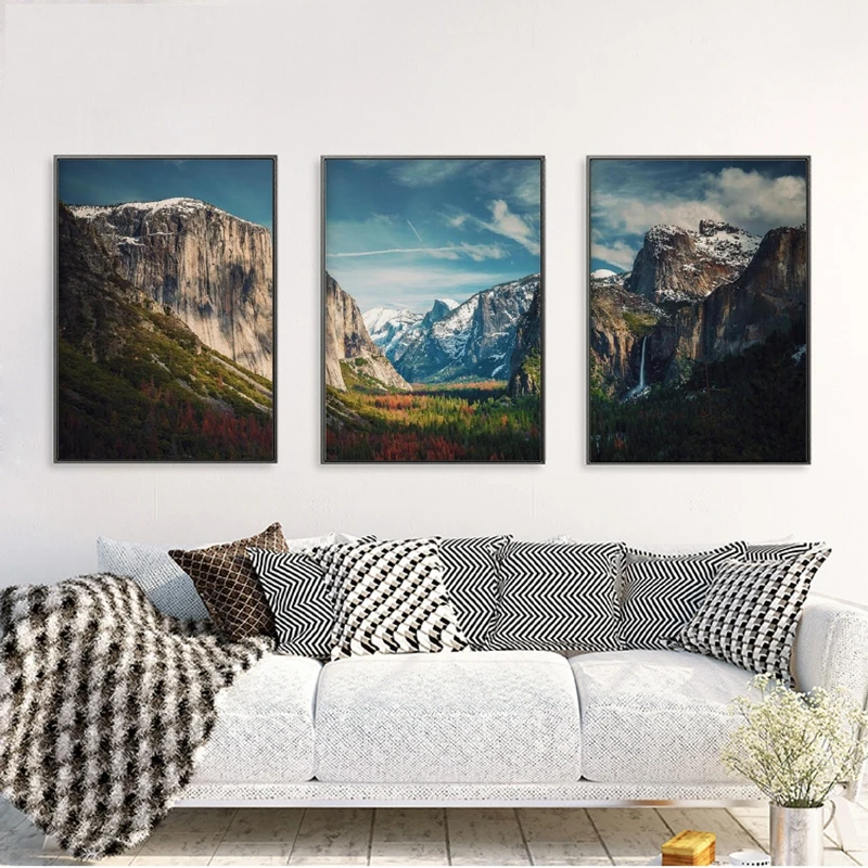Yosemite National Park Poster Home Decor