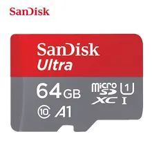 SanDisk карта памяти Micro SD, класс 10, 16 ГБ 32 ГБ 64 Гб 128 ГБ 200 ГБ 256 ГБ