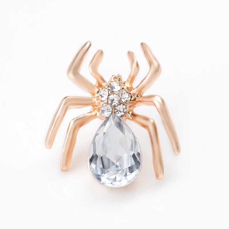

MISANANRYNE Hot Sale 1pc Spider Cute Brooches Pin For Women Men Fashion Jewelry Gift Wholesale