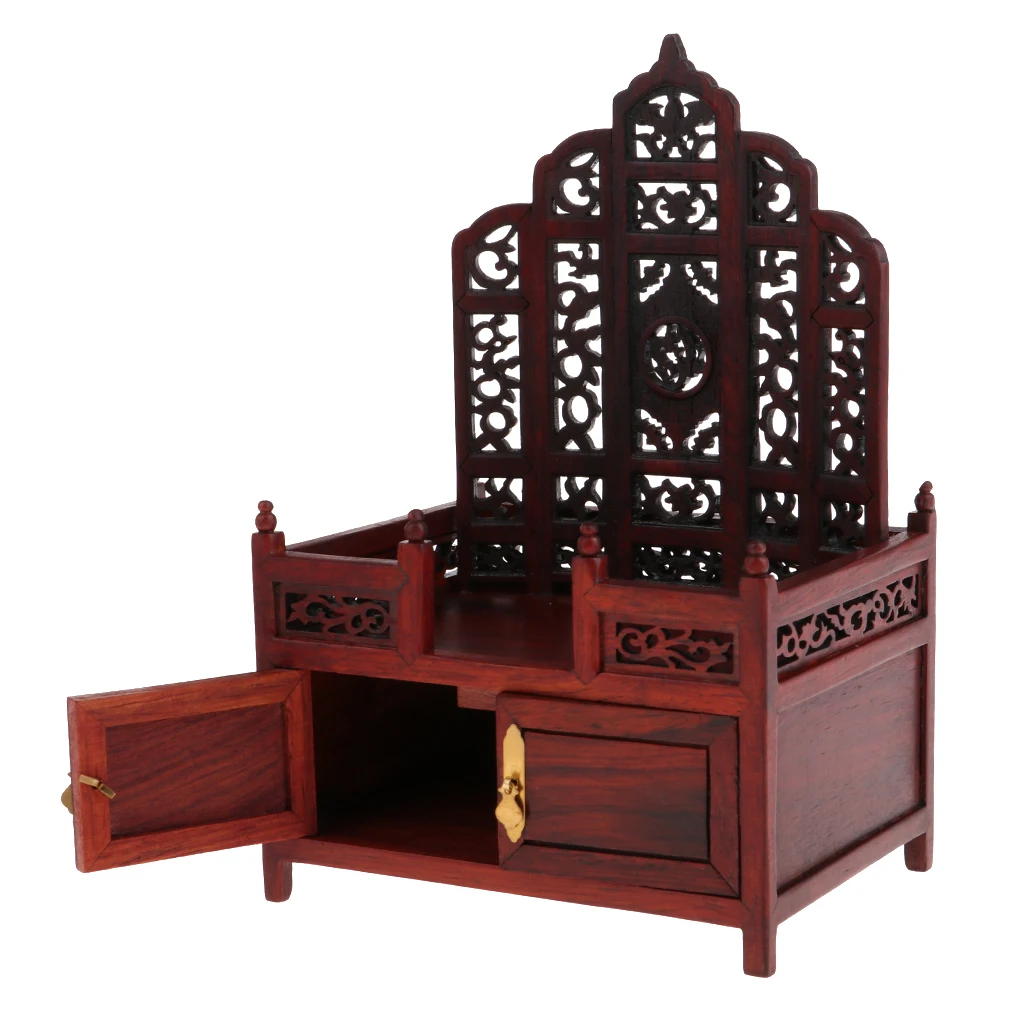 Vintage 1/6 Dollhouse Miniature Furniture Dresser Cabinet for   /BJD /Dollfie Doll Action Figures Accessory