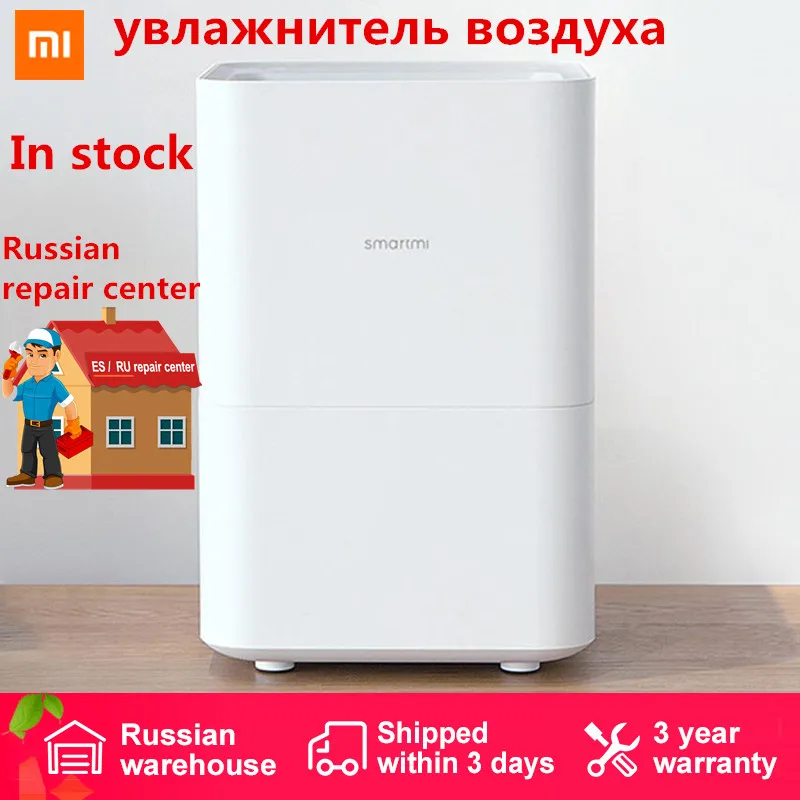 

Original Xiaomi Smartmi Air Humidifier Mist-Free Aroma Oil Diffuser Mute Humidifier App Control Pure Evaporate Type Smog-Free