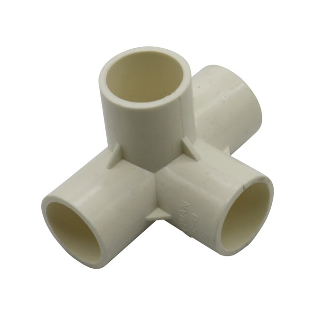 Joint 20mm 25mm 32mm Agriculture Garden Irrigation Watering Tube Adapter Pipe Fittings PVC Connectors 20 Pcs