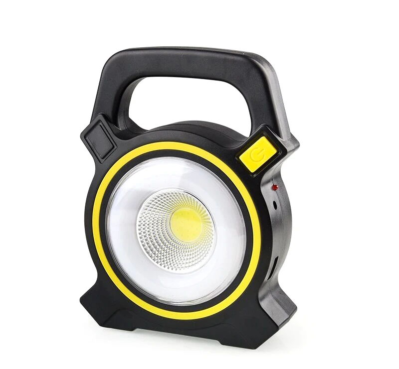 

Rechargeable Mini Portable Lantern COB + LED Light Solar flashlight 2 Modes Outdoor Camping Light Support Mobile Power Bank