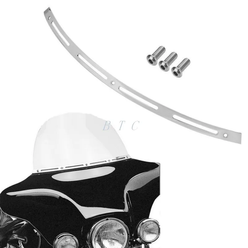 Накладка на лобовое стекло из нержавеющей стали для Harley Electra Glide Street 1996 2013|harley