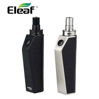 

Original Eleaf Aster Total Starter Kit 1600mAh Aster Total Mod 25W Bypass Mod 2ml Capacity Electronic Cig All In One Kit