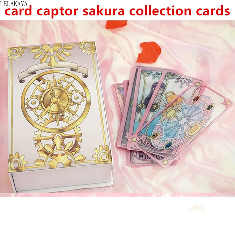 

25pcs Cartoon Anime Action Figure Card Captor Sakura Cosplay Colorful Clear Patterns Collection Props Magic Cards Cute Gift Doll