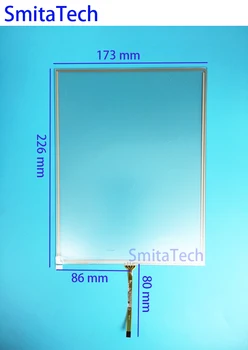 

10.4" inch 173mm*226mm 4wire 1423 outlet Resistive Touch screen Digitizer panel ST-104004 226x173mm