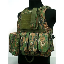 Охотничий армейский страйкбол CS Пейнтбольный жилет тактический военный полевой Боевой страйкбол Molle боевой штурмовой жилет