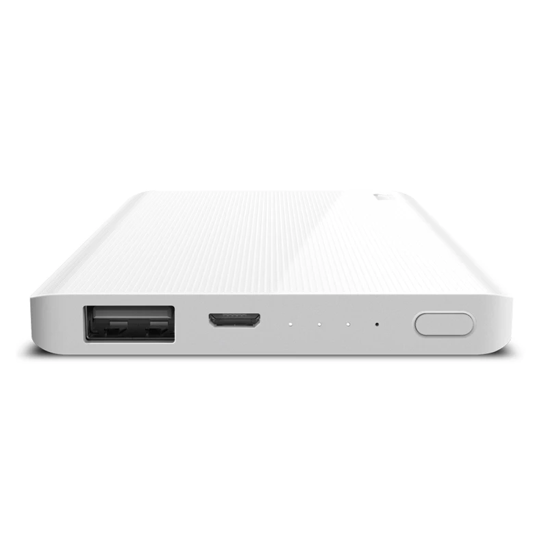 ZMI power Bank 5000 mAh портативное зарядное устройство для быстрой зарядки внешний