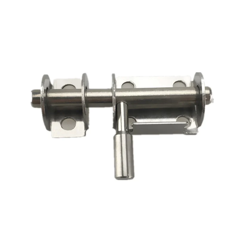 Stainless steel door latch and windows latches toilet door bolt double