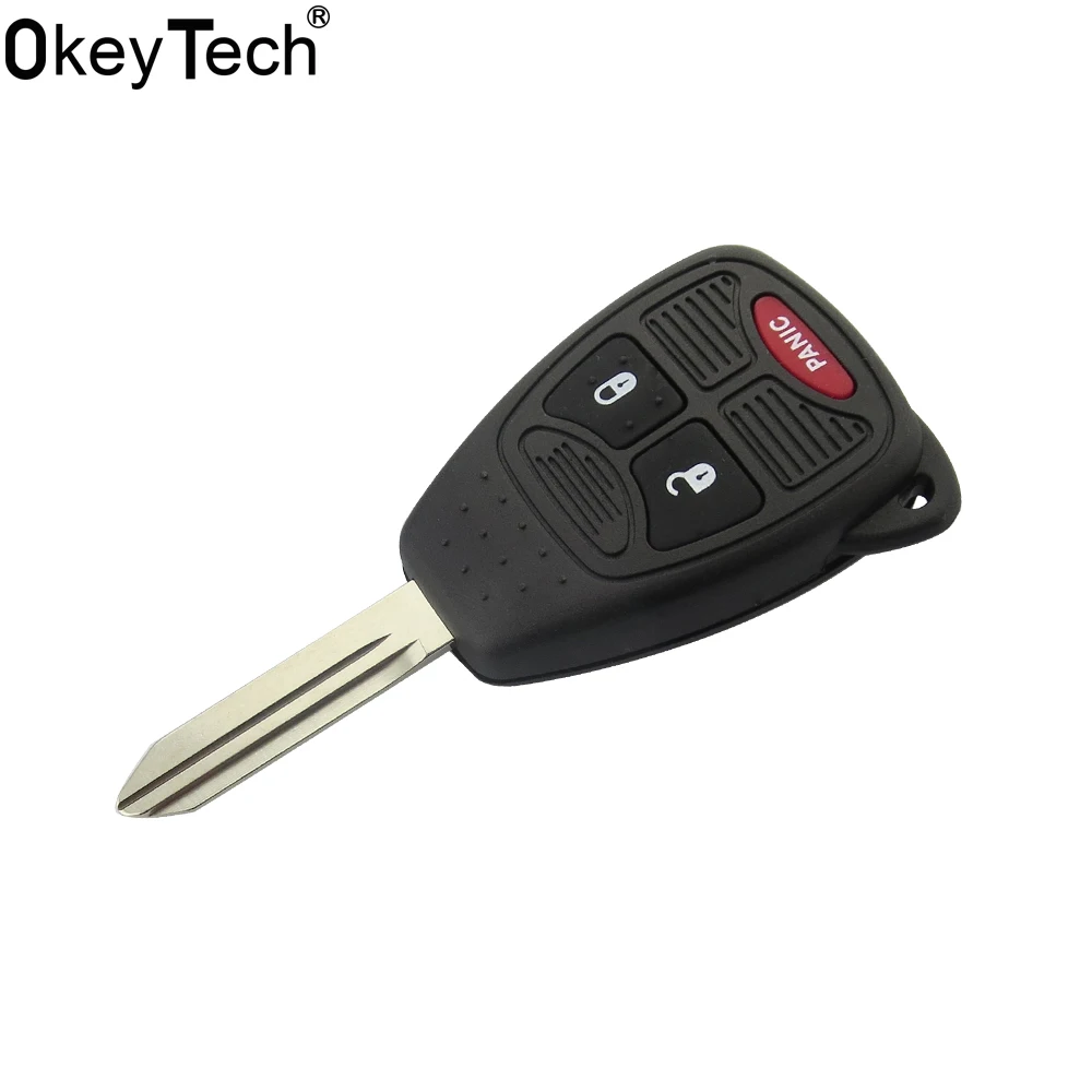OkeyTech 2 + 1 3 кнопки дистанционного брелока замена корпуса чехол для Chrysler Dodge caliber Jeep