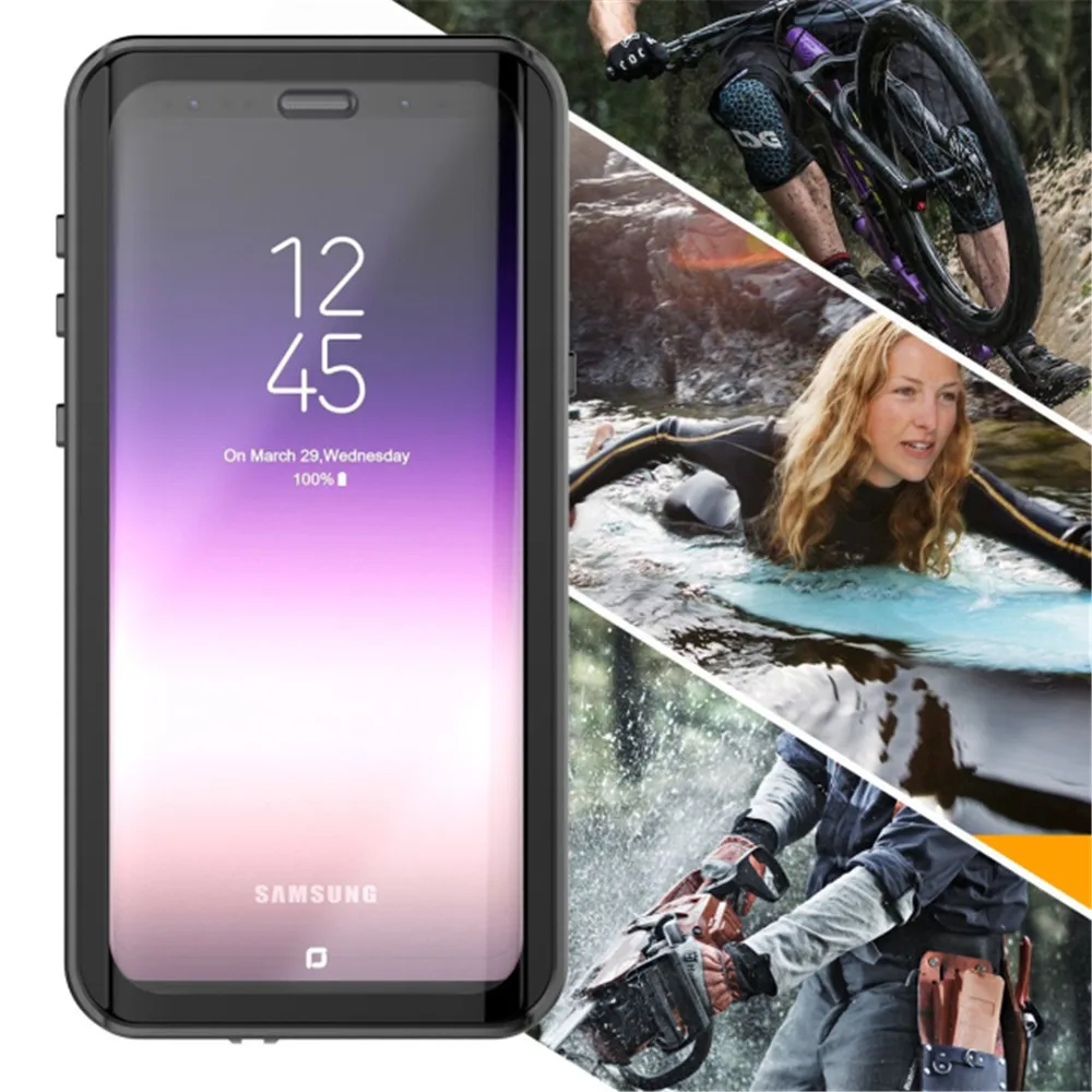

360 Full Protection Waterproof bag Phone Case for apple iphone 6 6S 7 8 PLUS X XS XR MAX shell coque Swimming diving Cover