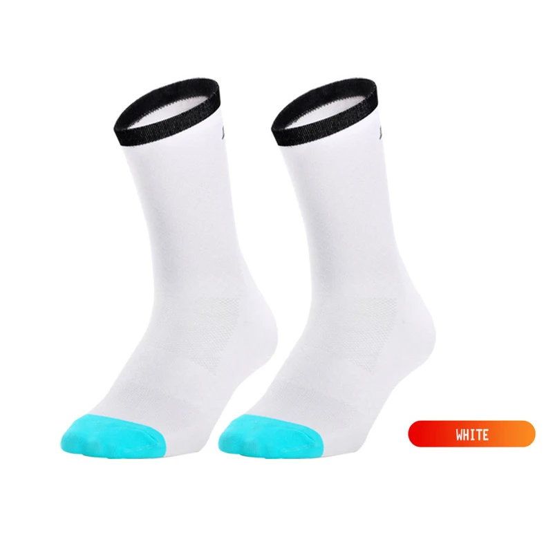 1 пара нейлон Профессиональный носки для езды на велосипеде велосипеды, спортивные носки, футбольные носки для занятий Баскетболом, футболом Для мужчин Для женщин