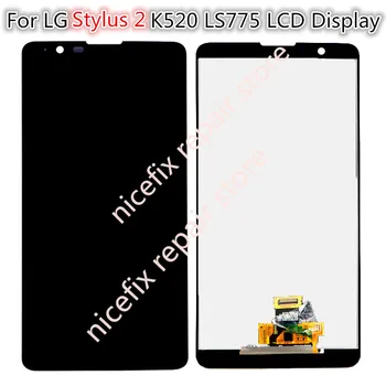 

100% tested For Lg Stylus 2 K520 LS775 K540 Lcd Display With Touch Glass Digitizer Frame Assembly Pantalla Black color