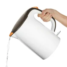 Электрический чайник кипения горшок из нержавеющей стали 304 Теплоизоляции Дома 1.7l анти-защита от сухого