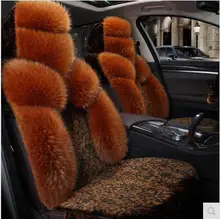 Good quality! Full set Wool car seat covers for Mercedes Benz C Class W204 2015-2009 keep warm winter seat covers,Free shipping