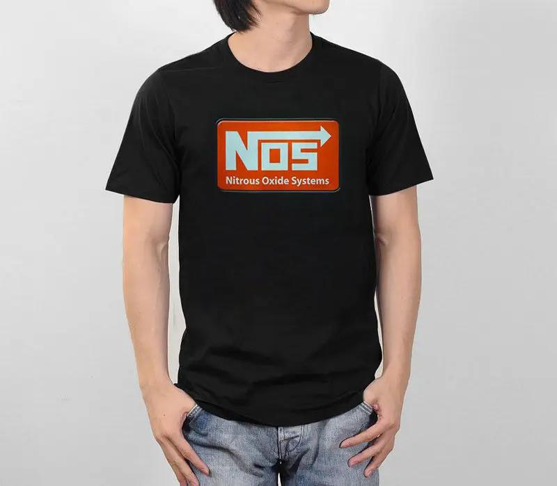 NOS Orange Logo Leader In Nitrous Oxide Systems Car Racingerer Graphic