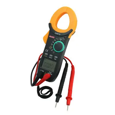 

DC AC Volt Current Resistor Temperature Capacitance Clamp Meter Multitester