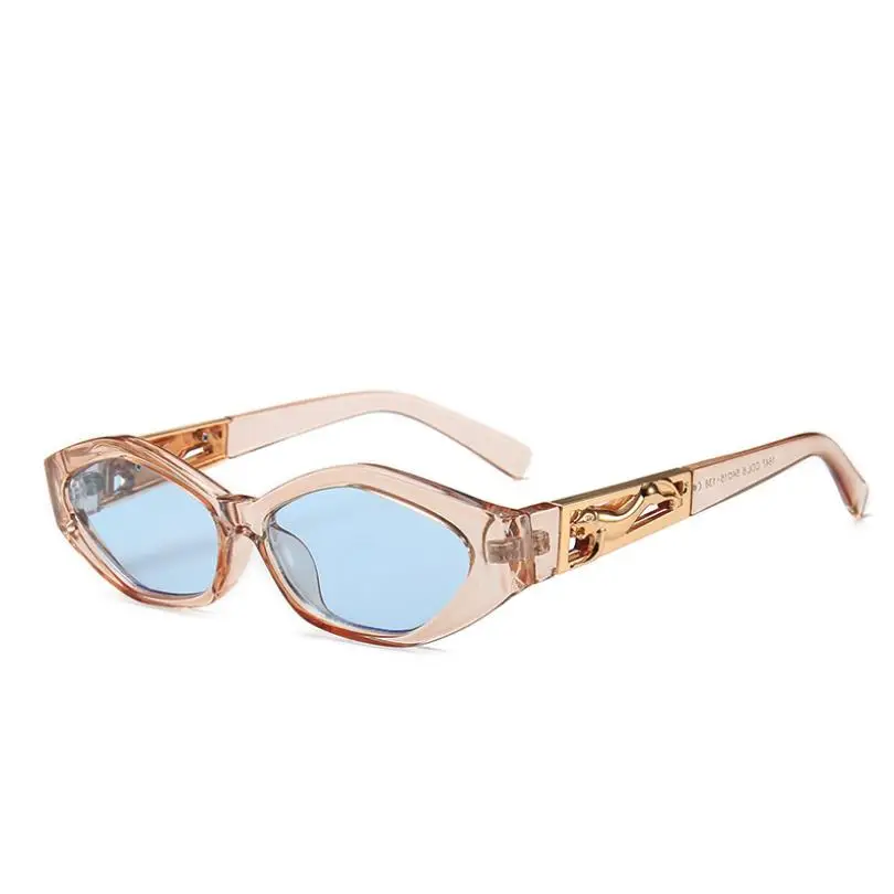 Винтаж небольшой прямоугольник солнцезащитные очки Для женщин 2019 новый дизайн