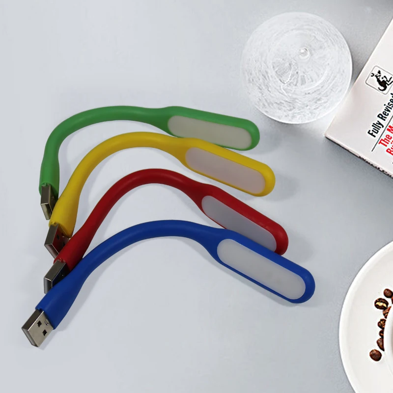 

usb led lamp for notebook warm white Flexible LED book light foldable portable USB night light