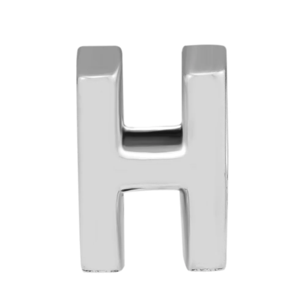 

CKK Beads 2018 Letter H Charm Bead Fit Original Bracelets sterling silver jewelry Charms DIY beads for jewelry making