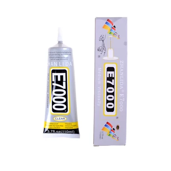 

Mirror Jewelery Repair Glue Gun E7000 110ml Epoxy Resin Glue Cell Phone LCD Touch Screen Transparent Glue Glass