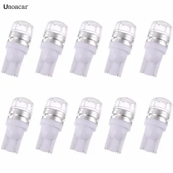 

10pcs/lot W5W T10 3W Diamond Light Car Led Light Reading Lamp License Plate Door Light White 6500K 150LM 12V DC