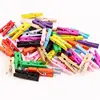 300pcs/lot Mini Colorful Small Wood Clips 2.5x0.3CM Spring Wood Clips for DTY Clothespin Craft Decor snack Clip Photo Clips Pegs ► Photo 1/6