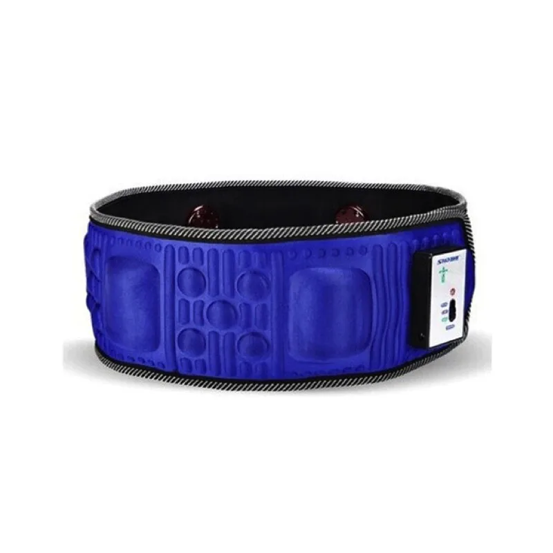 1 PC vibration heated massager slimming belt lower back pain waist