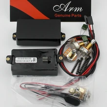 Подлинная Закрытая двойная катушка электрогитара оба активных звукоснимателя HMDC135 Корея Artec OEM