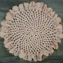 Двойной цветок сзади Падение новорожденных крючком одеяло и Медведь Кролик набор фотографии фоновое одеяло, детская корзина набивная подушка