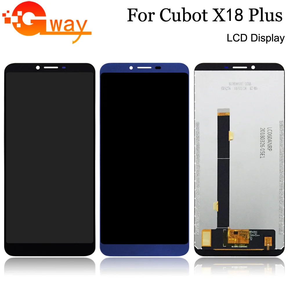 

5.99" For Cubot X18 Plus LCD Display+Touch Screen Digitizer Assembly Replacement For Cubot X18 Plus LCD+Free Tools