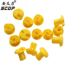 PP защитный колпачок на выступающем конце арматурного стержня Концевая Трубная вставка пластиковые армированные стальные трубы защитные колпачки для арматуры Конструкция Защитная крышка 10-18 мм