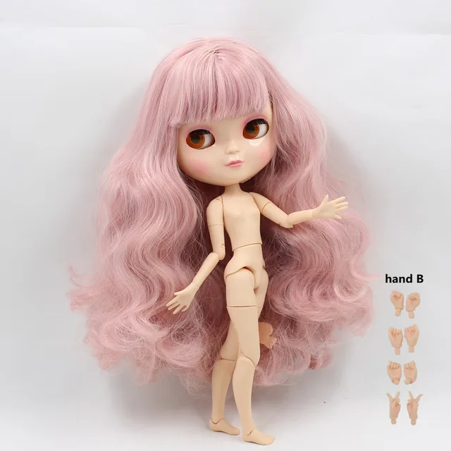 joint body Nude blyth dolls pink hair 20190130-in Dolls 
