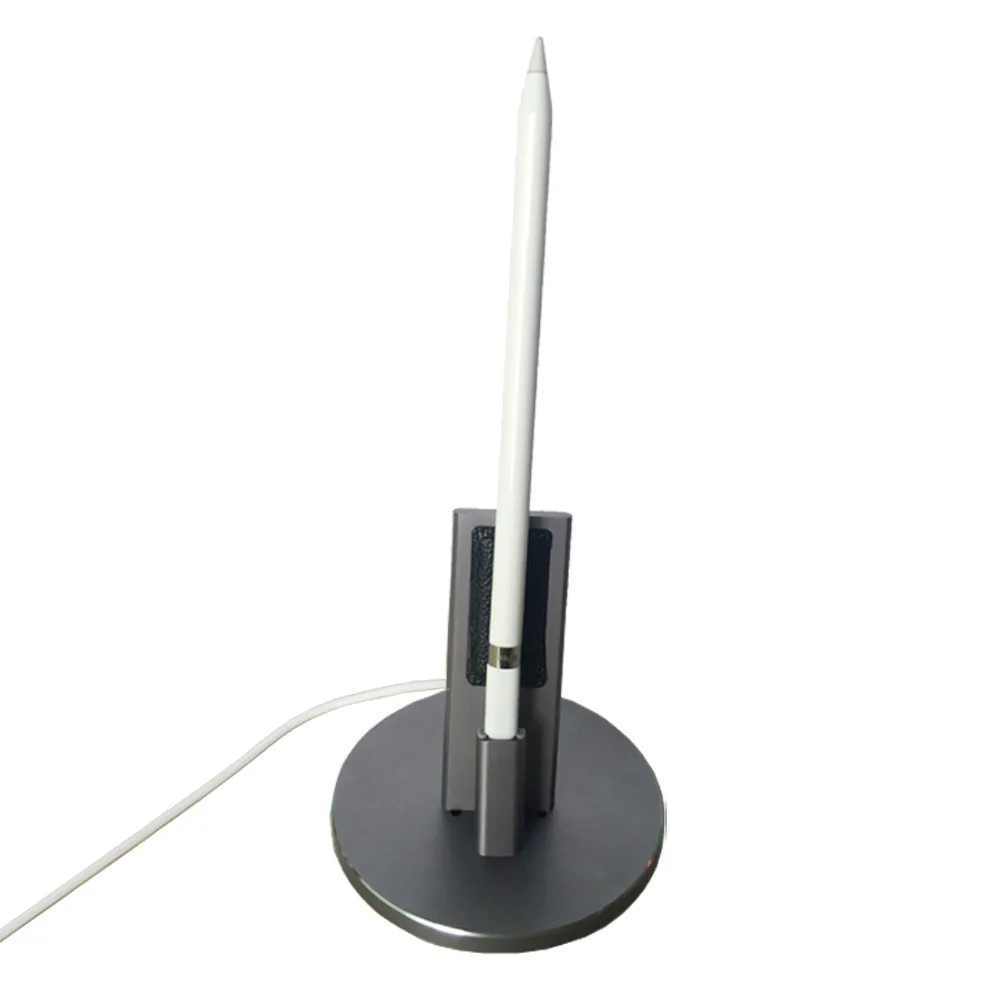 For Apple Pencil Charger Stand, Aluminum Adjustable Charging Station