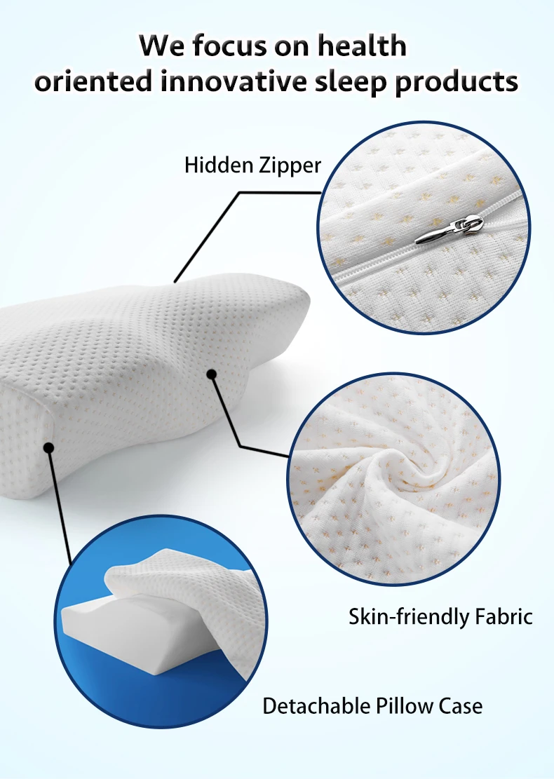Memory Foam постельные принадлежности защитная подушка для шеи медленный отскок пены памяти подушка здоровье затылочный шейный размер в 50*30 см