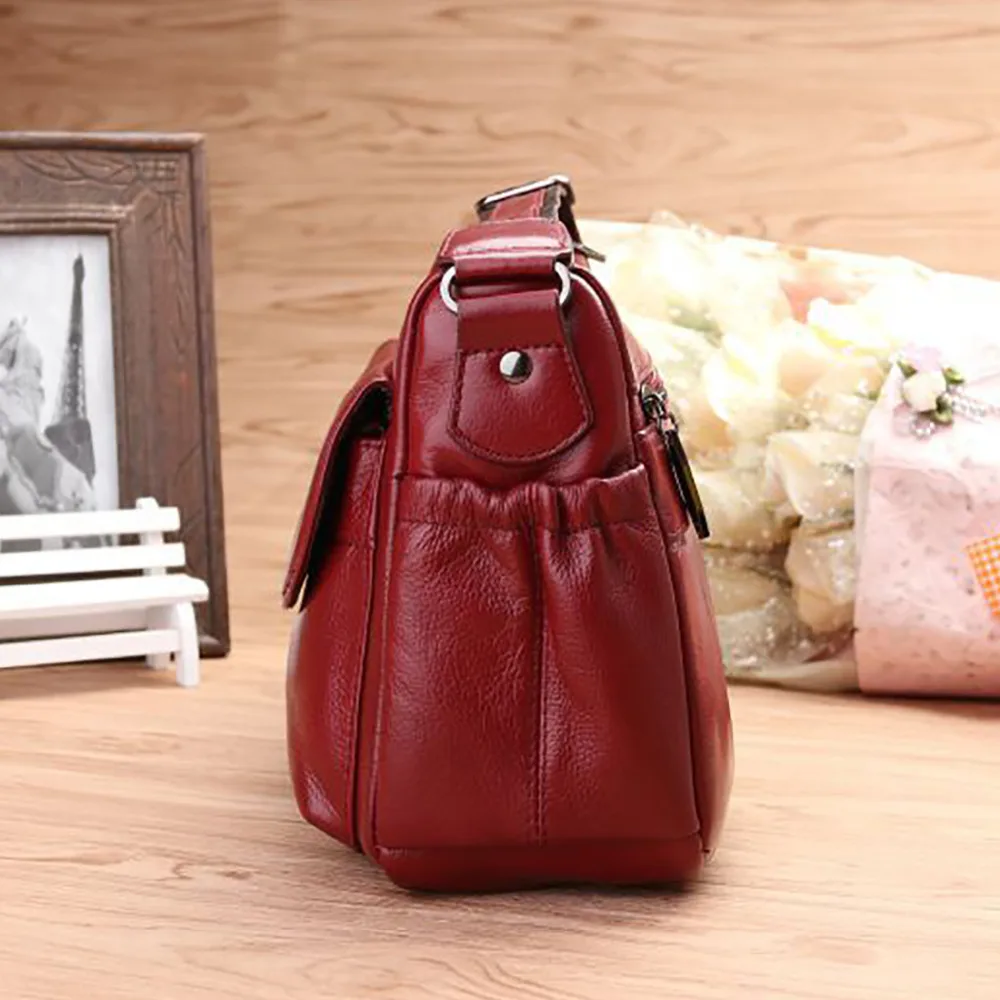 Сумка мессенджер Hobo из натуральной кожи Повседневная через плечо|brand shoulder bag|shoulder