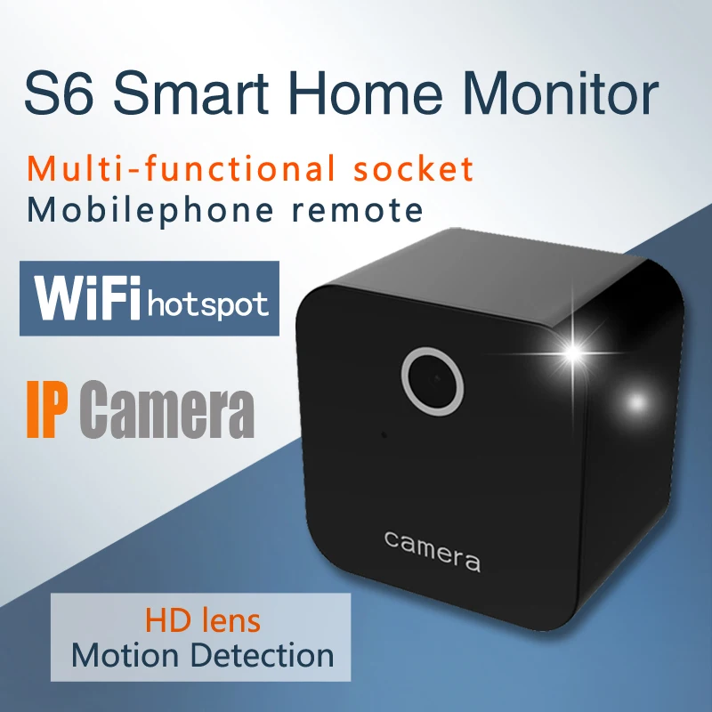 

IP Camera S6 Wifi Mini Camera HD 1080P Night Vision Video Audio Camcorder Small Recorder Endoscope for Android IOS PK sq11 sq12