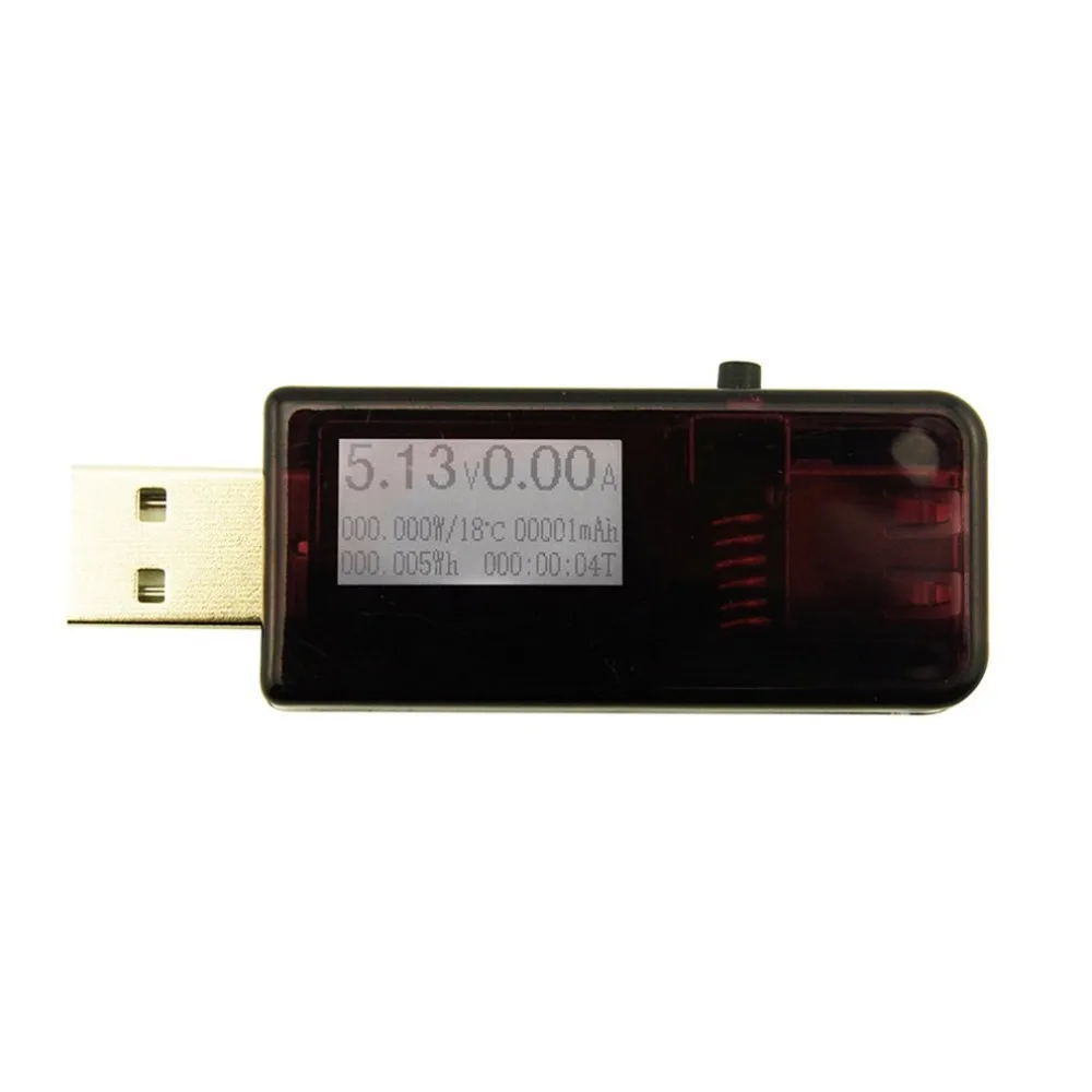 Portable 12 in 1 USB Tester DC Digital Voltmeter Voltagecurrent Meter Ammeter Detector Power Bank Charger Indicator